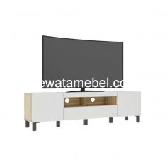 TV Cabinet  Size 150 - Garvani ETHAN RTV 150 / Sonoma Light - White